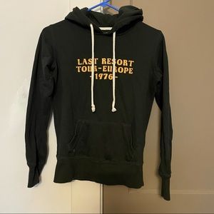 Cotton on last resort tour hoodie  size small.